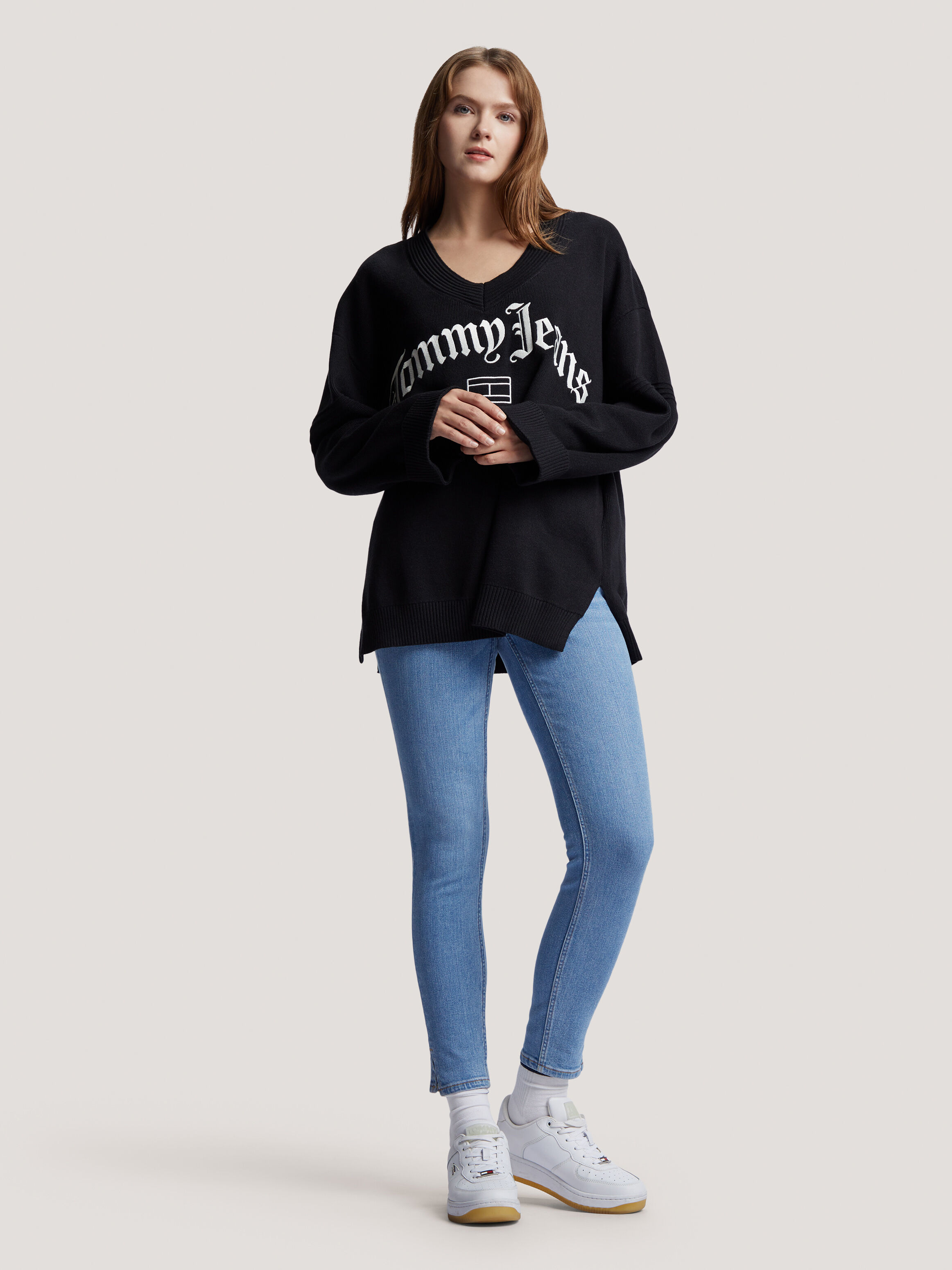 Tommy hilfiger shop jeans jumper