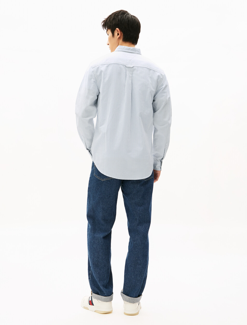 Stripe Oxford Shirt, Colorado Blue Stripe, hi-res