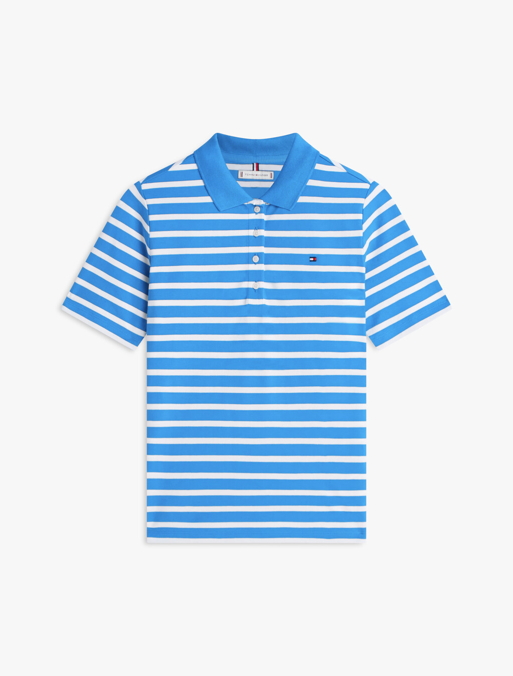 1985 Collection Flag Embroidery Regular Polo, Breton Stp Blue Orbit / Ecru, hi-res