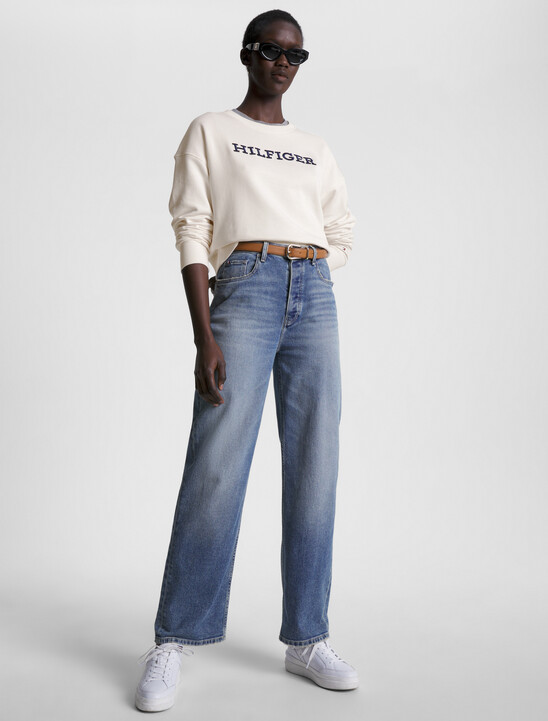 Hilfiger Monotype Embroidery Sweatshirt