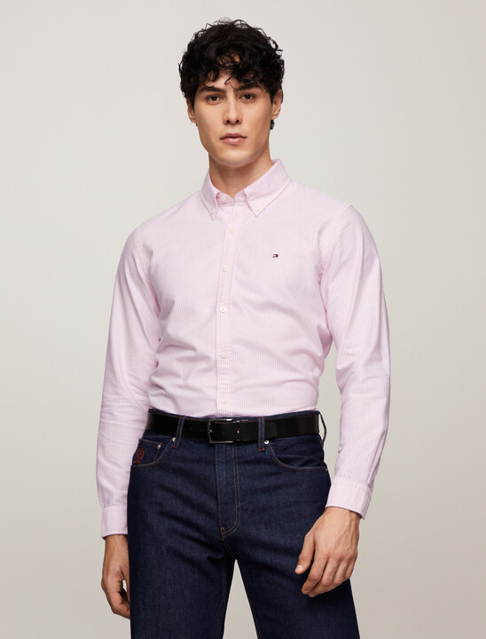 Stripe Organic Cotton Oxford Shirt