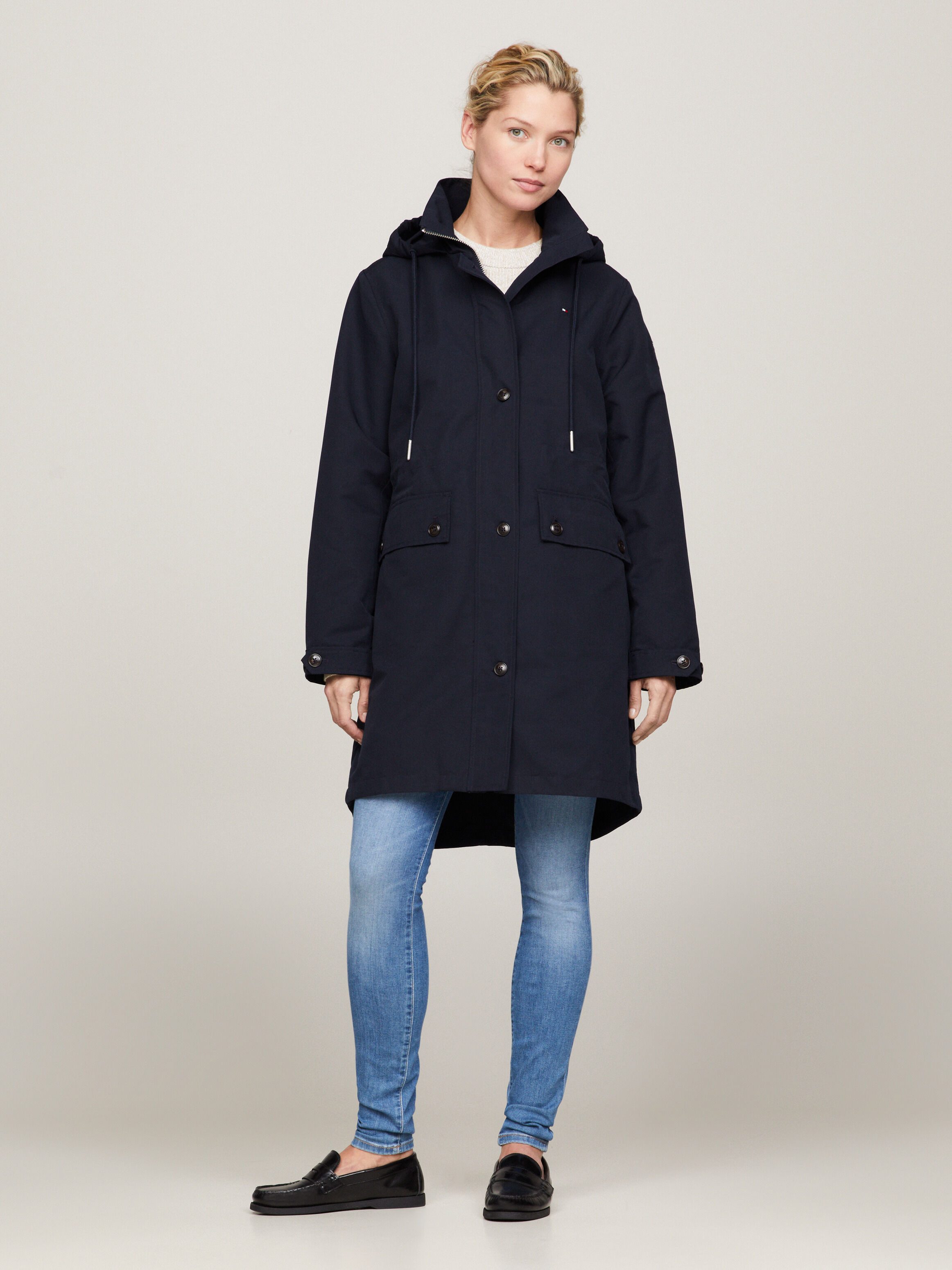 Tommy hilfiger saba best sale essential parka