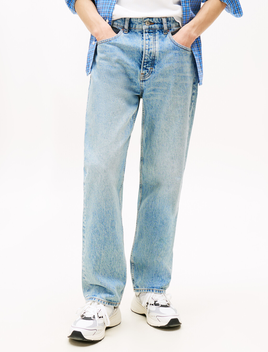 Otis Straight Jeans, Denim Mid Light Blue, hi-res