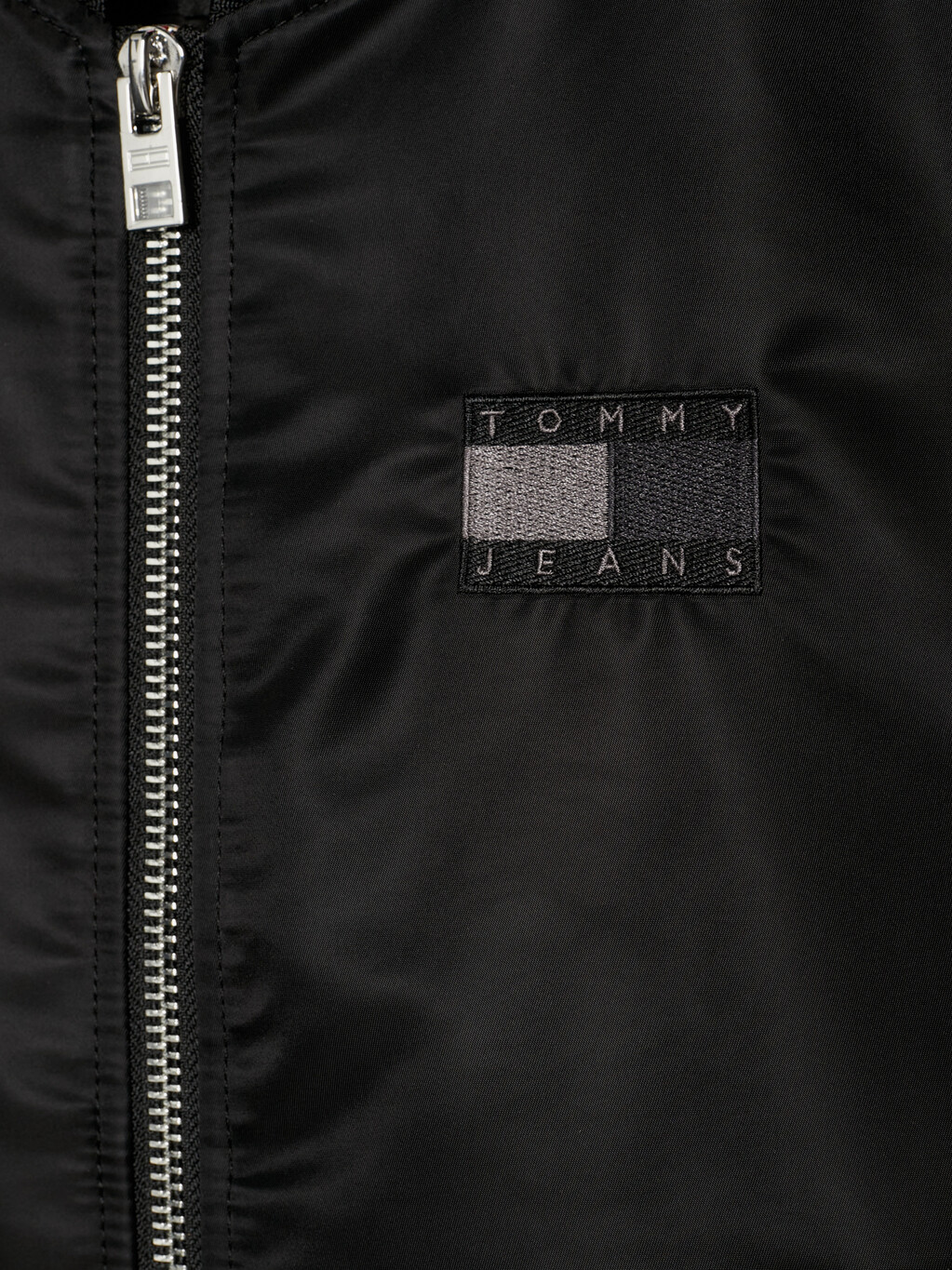 Tommy Remastered Tonal Back Logo Bomber Jacket, Black, hi-res