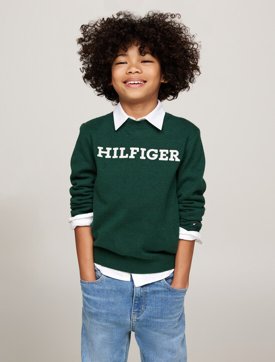 Hilfiger Monotype 圓領毛衣