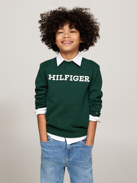 Hilfiger Monotype Crew Neck Jumper