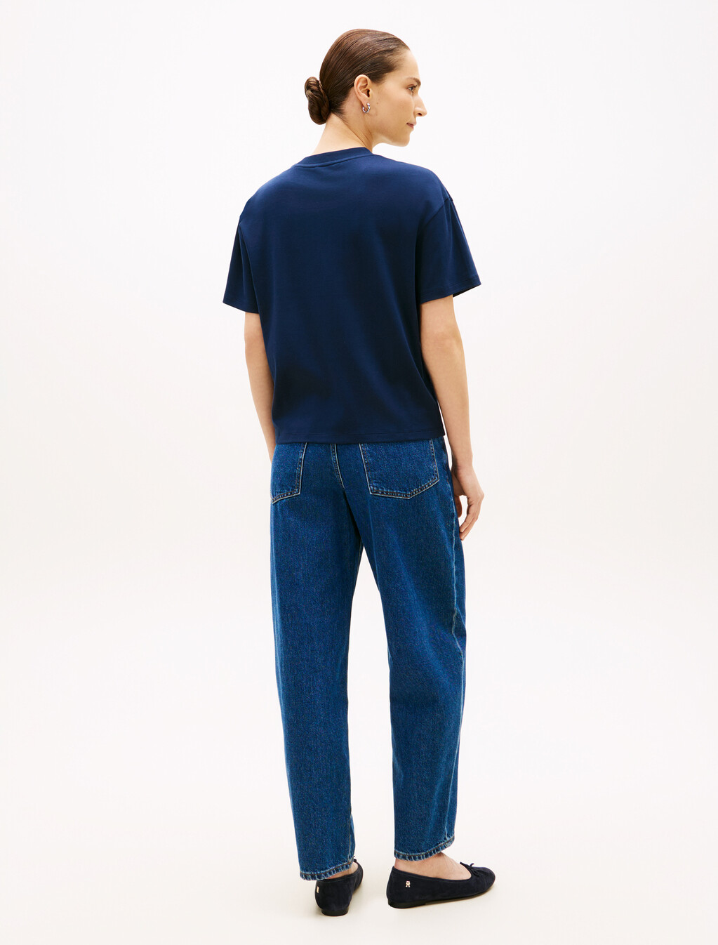 Asia Fit Graphic Double Knit T-Shirt, Dark Night Navy, hi-res