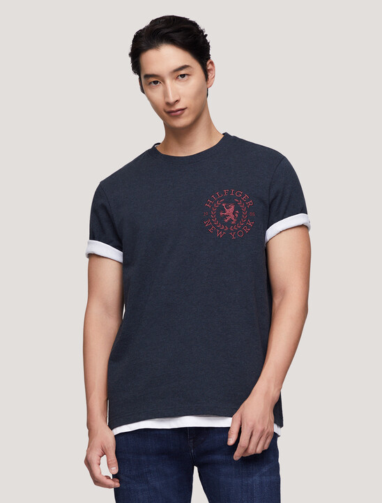 Jersey Crest Logo T-Shirt