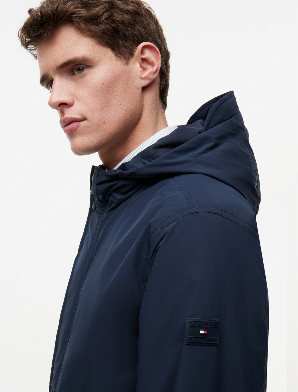 Packable Hooded Jacket, Desert Sky, hi-res