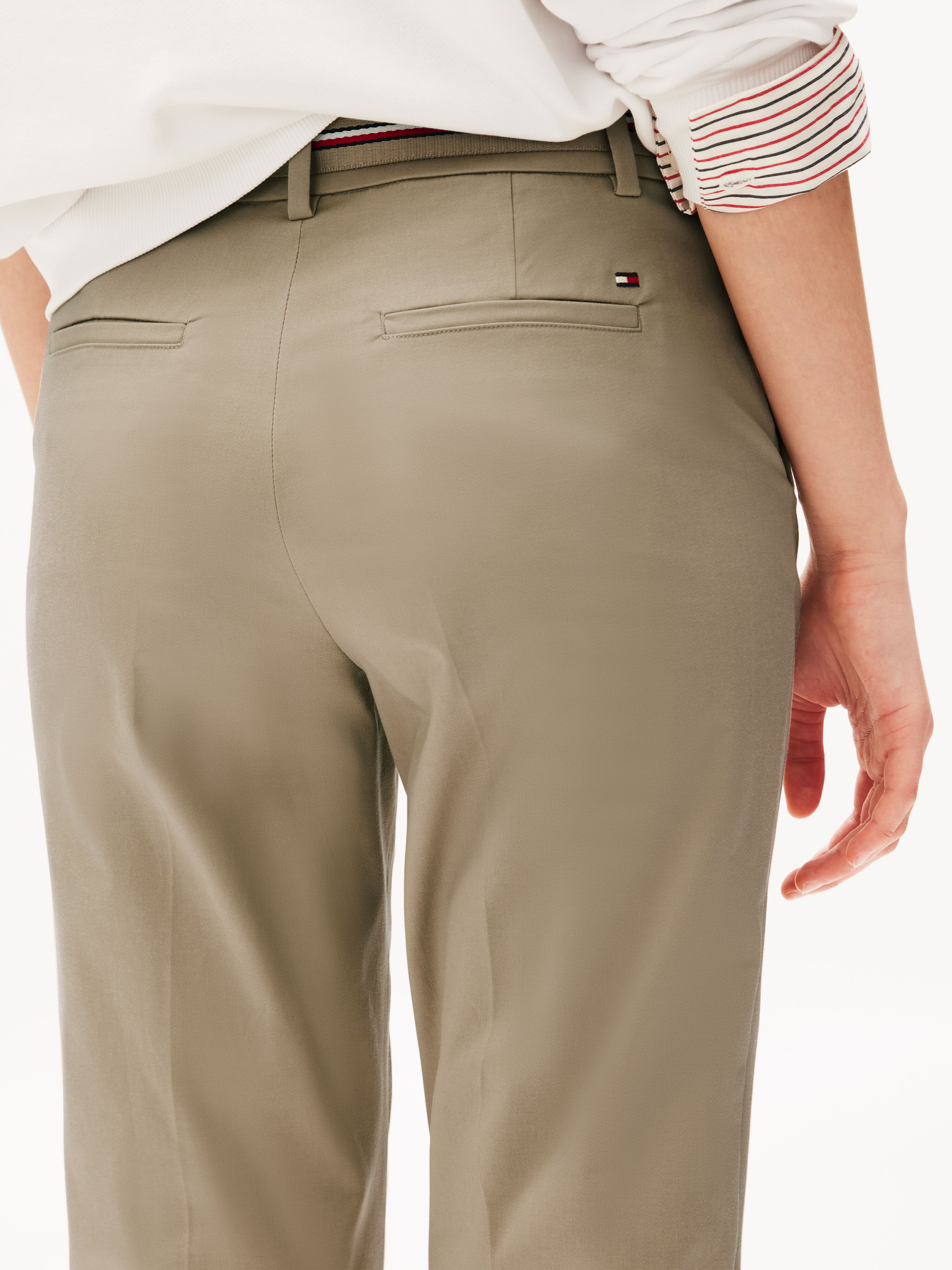 ★★ ★★ London Slim Ankle Pants T22E0WPC011WT London Slim Ankle Pants | natural | Tommy Hilfiger Hong Kong