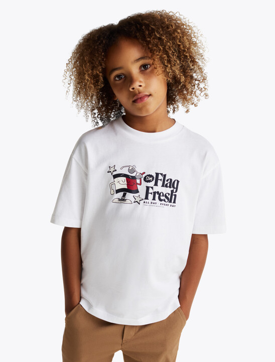 Flag Slogan T-Shirt
