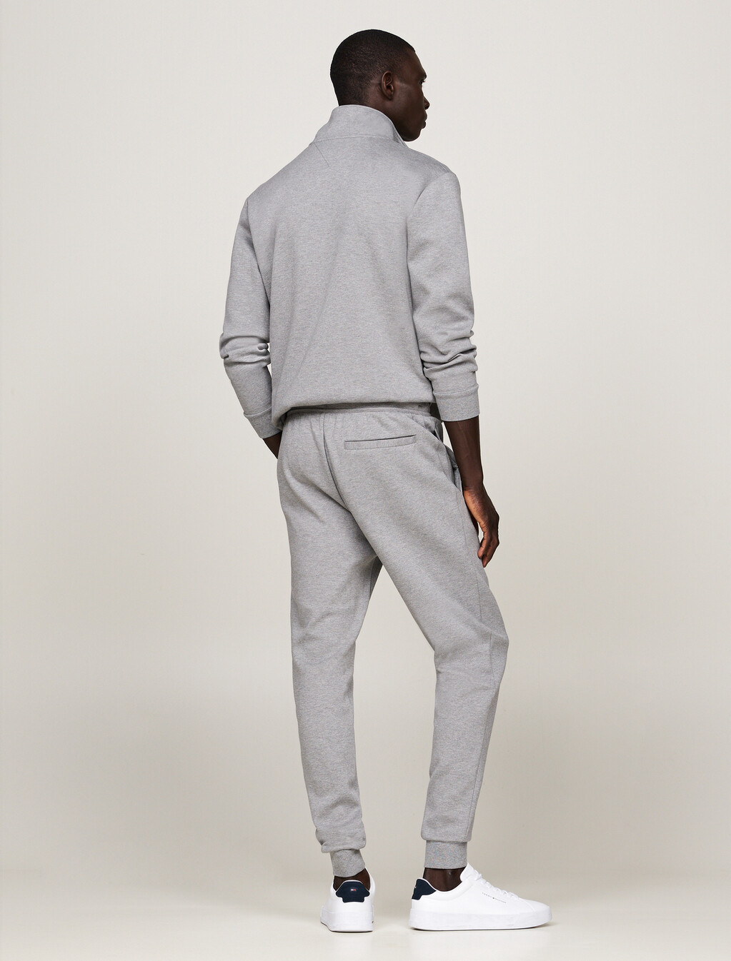 Intechno 針織束口運動褲, Medium Grey Heather, hi-res