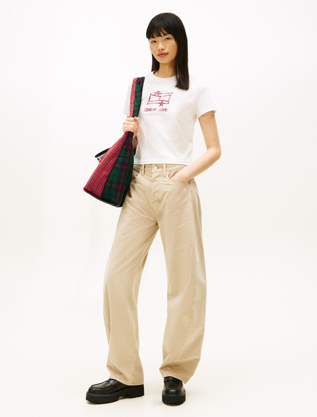 Tommy Star Graphic Print T-Shirt, Ecru, hi-res