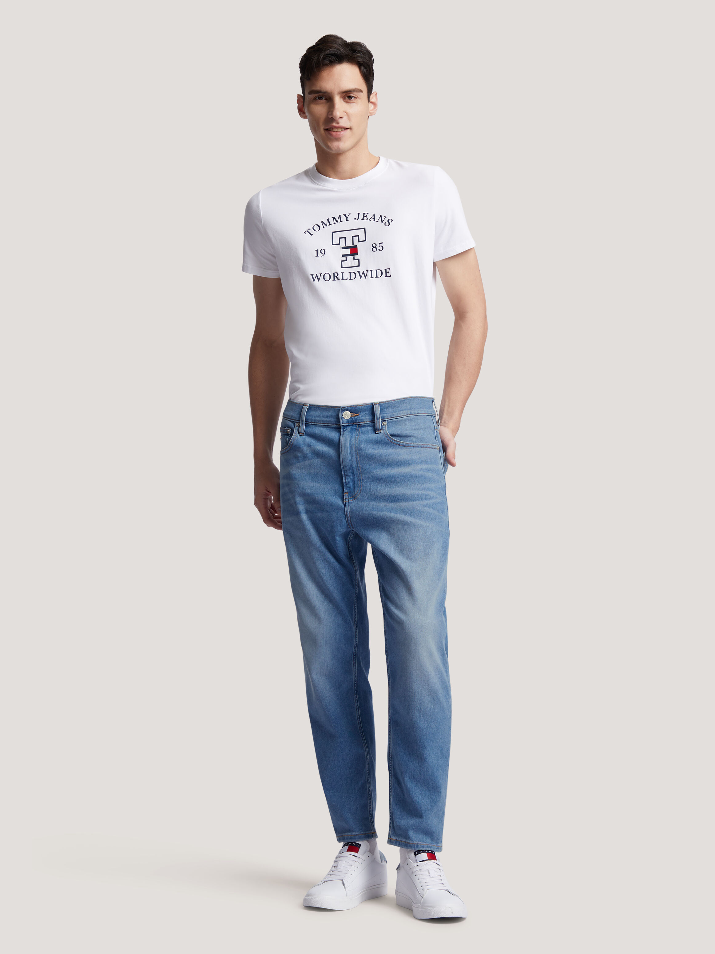 Tommy jeans textile slip on on sale