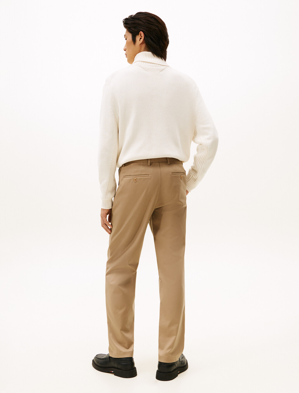Denton Tencel Stretch Chino, Coastal Taupe, hi-res