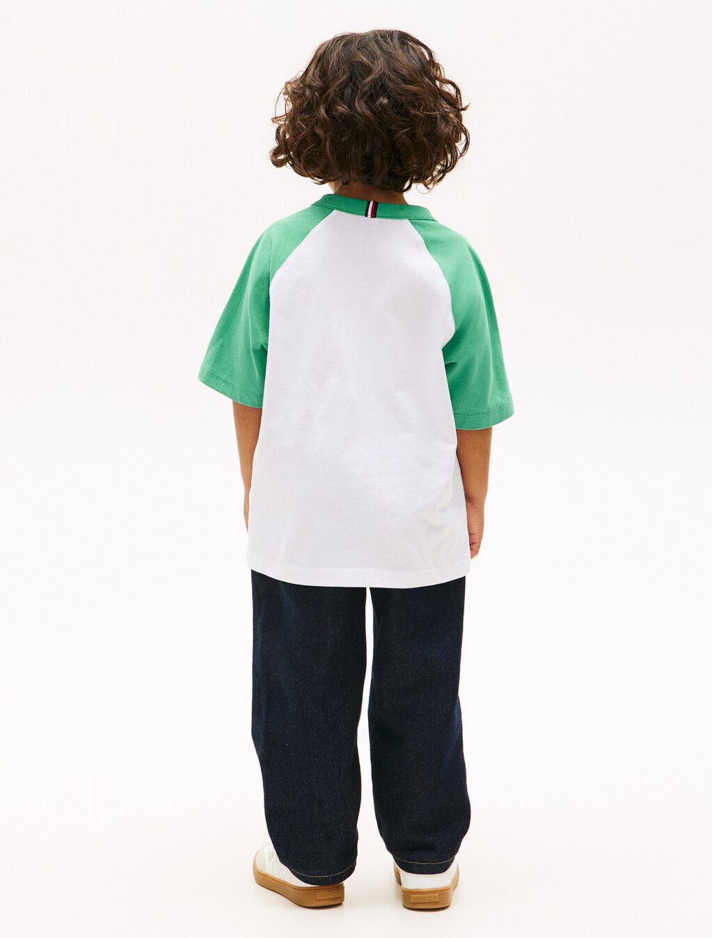 Graphic Raglan Crew Neck T-Shirt, White, hi-res