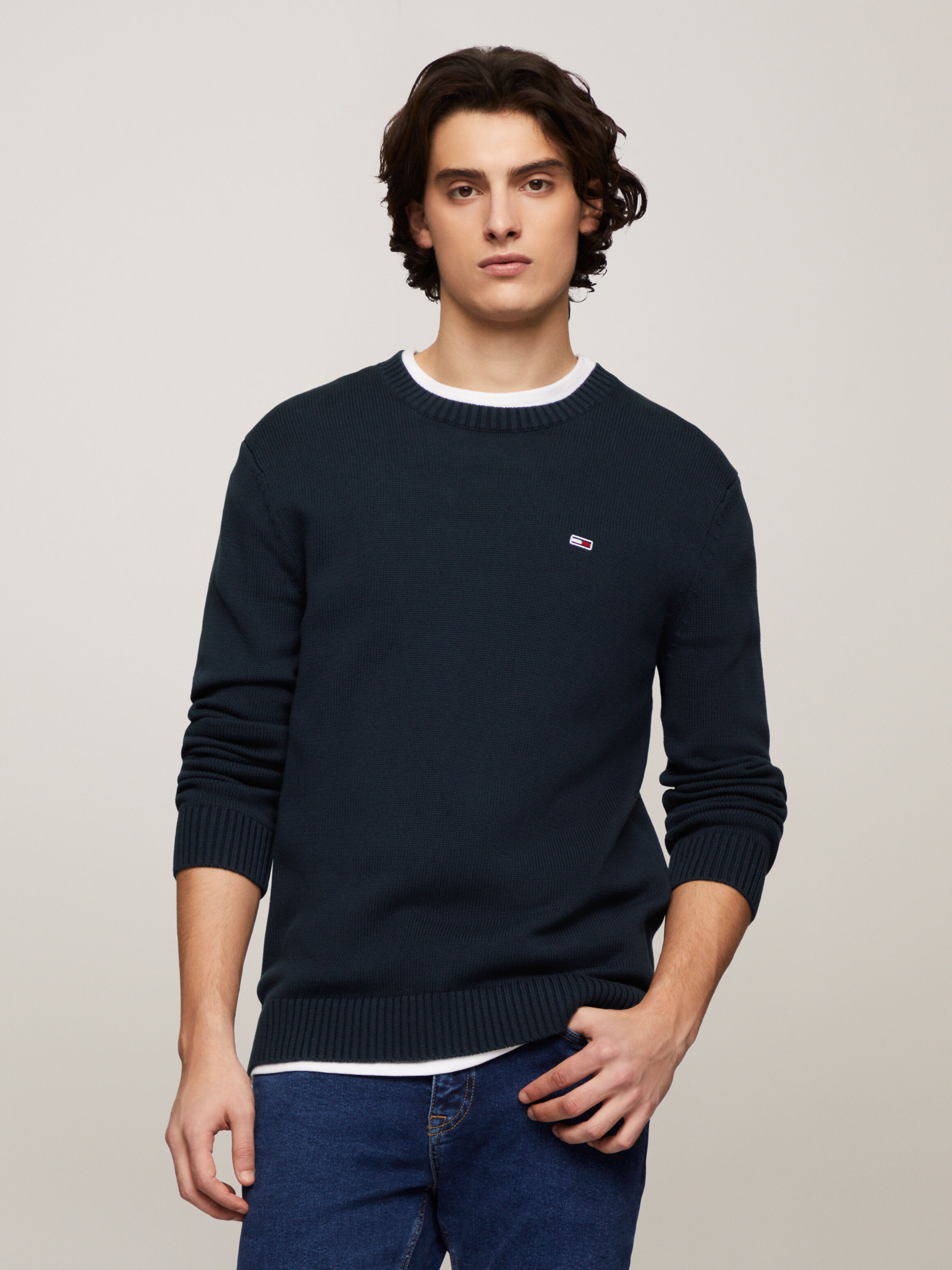 Tommy jeans organic cotton classic sweatshirt best sale