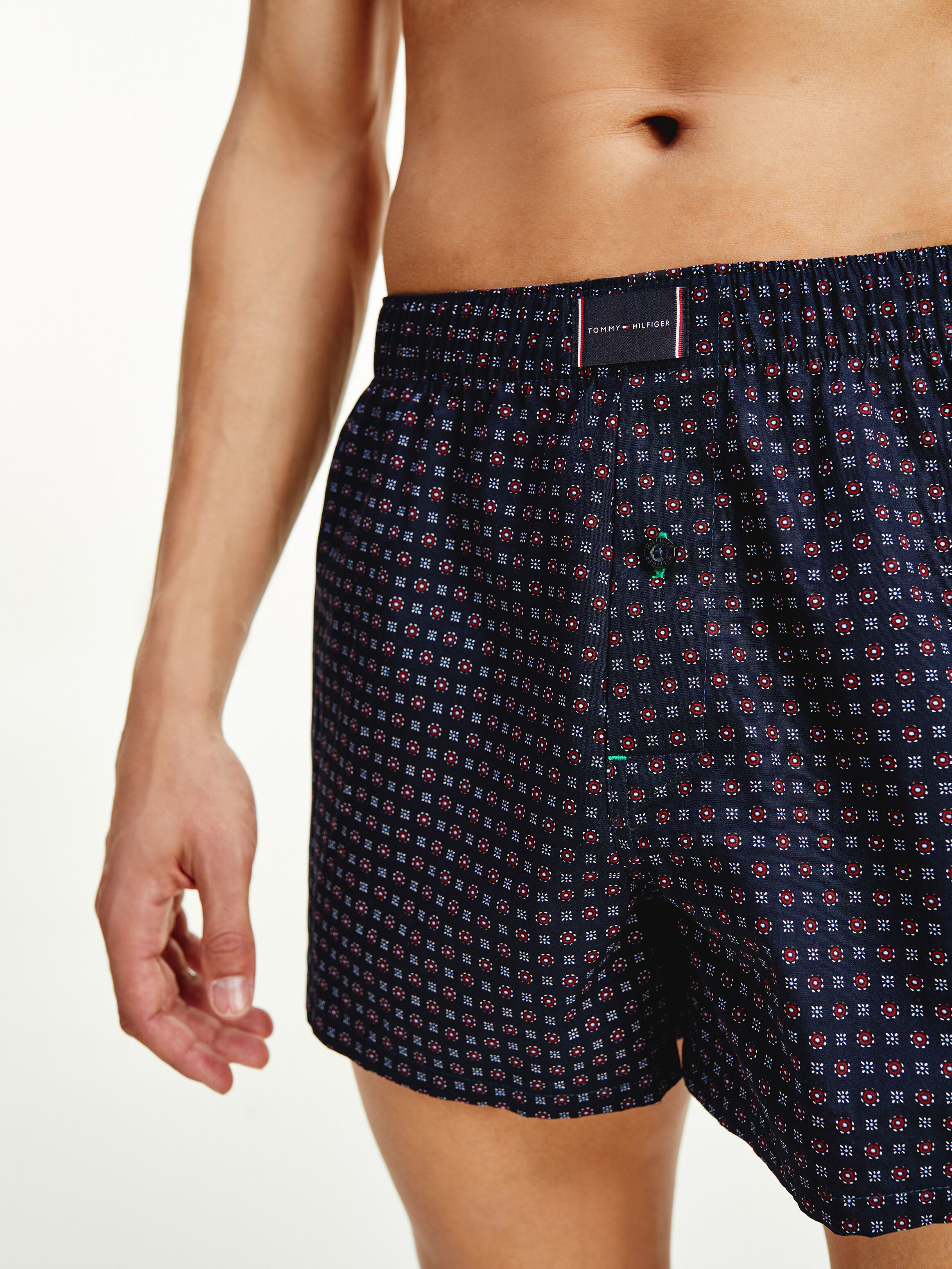 Tommy hilfiger woven best sale boxer shorts