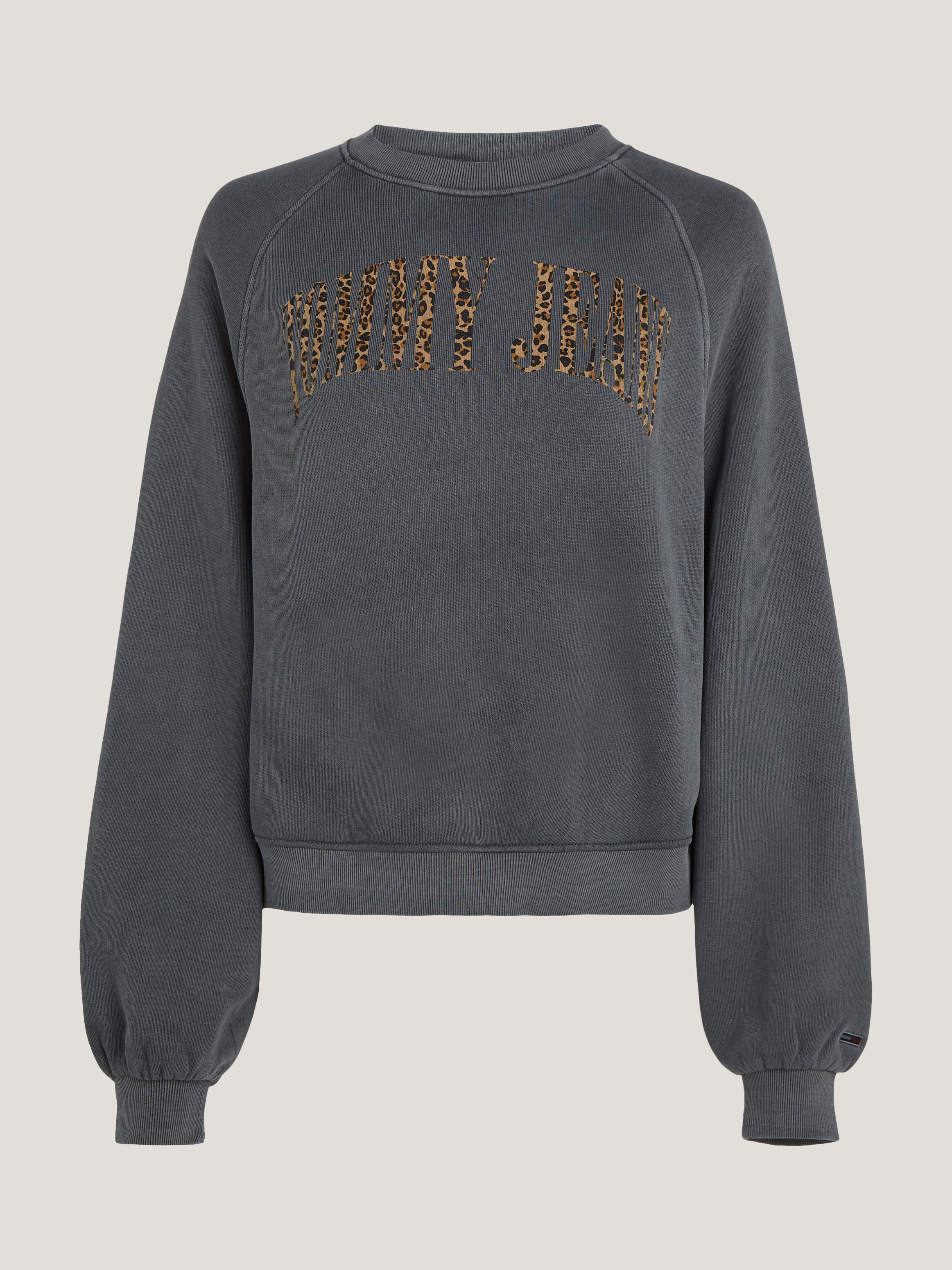 Tommy hilfiger discount grey logo sweatshirt