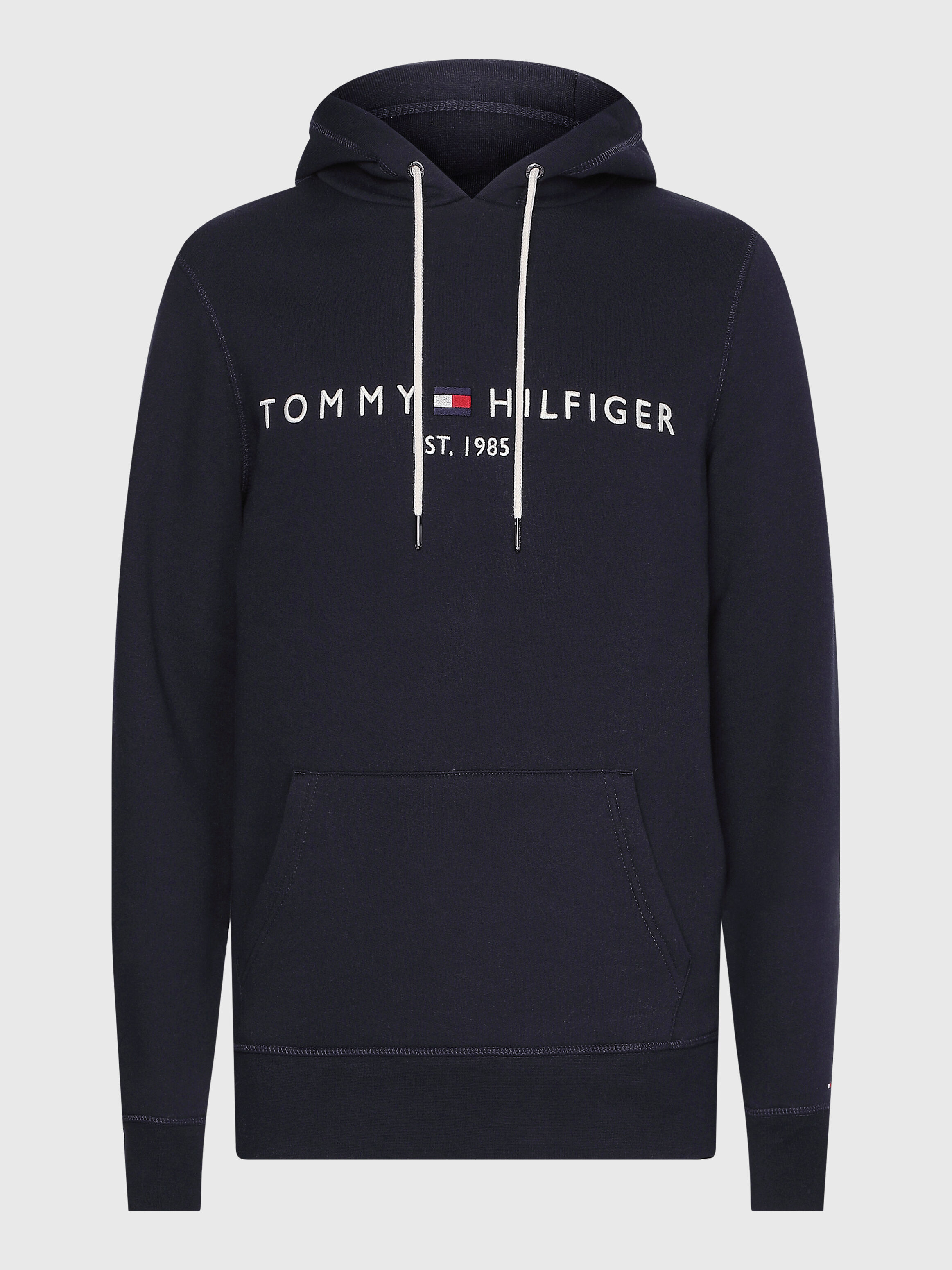 Tommy hilfiger deals black logo hoodie