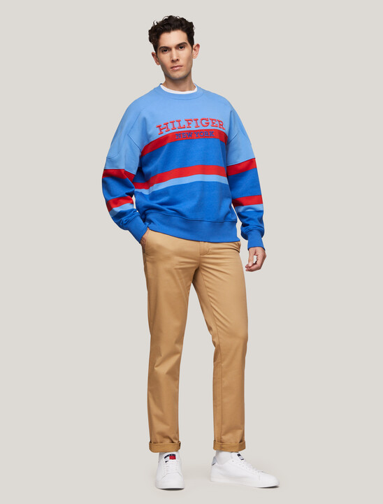 Hilfiger Monotype 拼色運動衫
