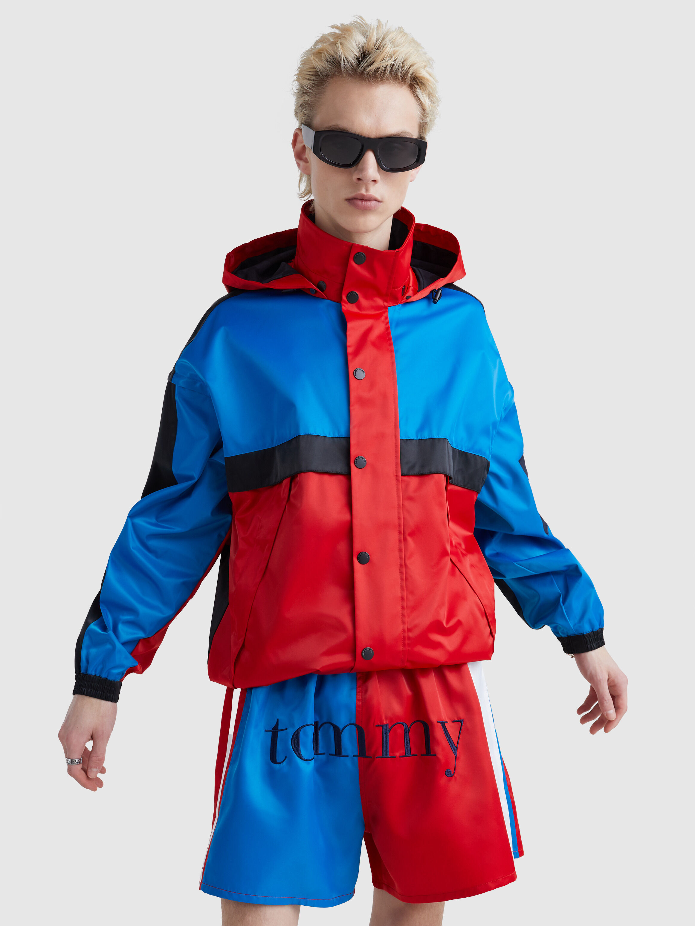 Dual Gender Colour-Blocked Sailing Jacket | blue | Tommy