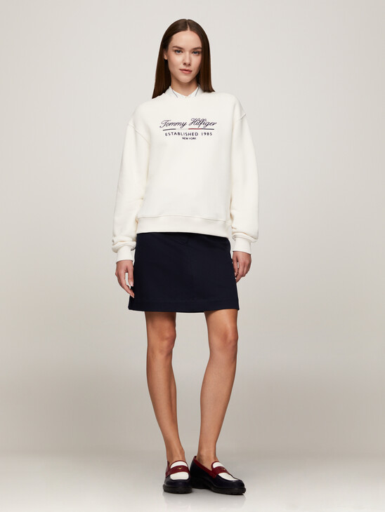 Script Logo Crew Neck Sweatshirt