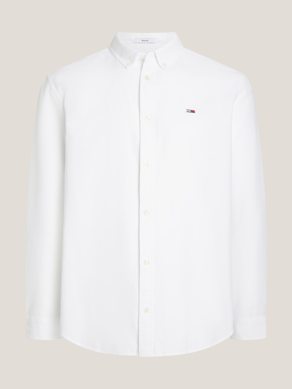 Regular Oxford Shirt, White, hi-res