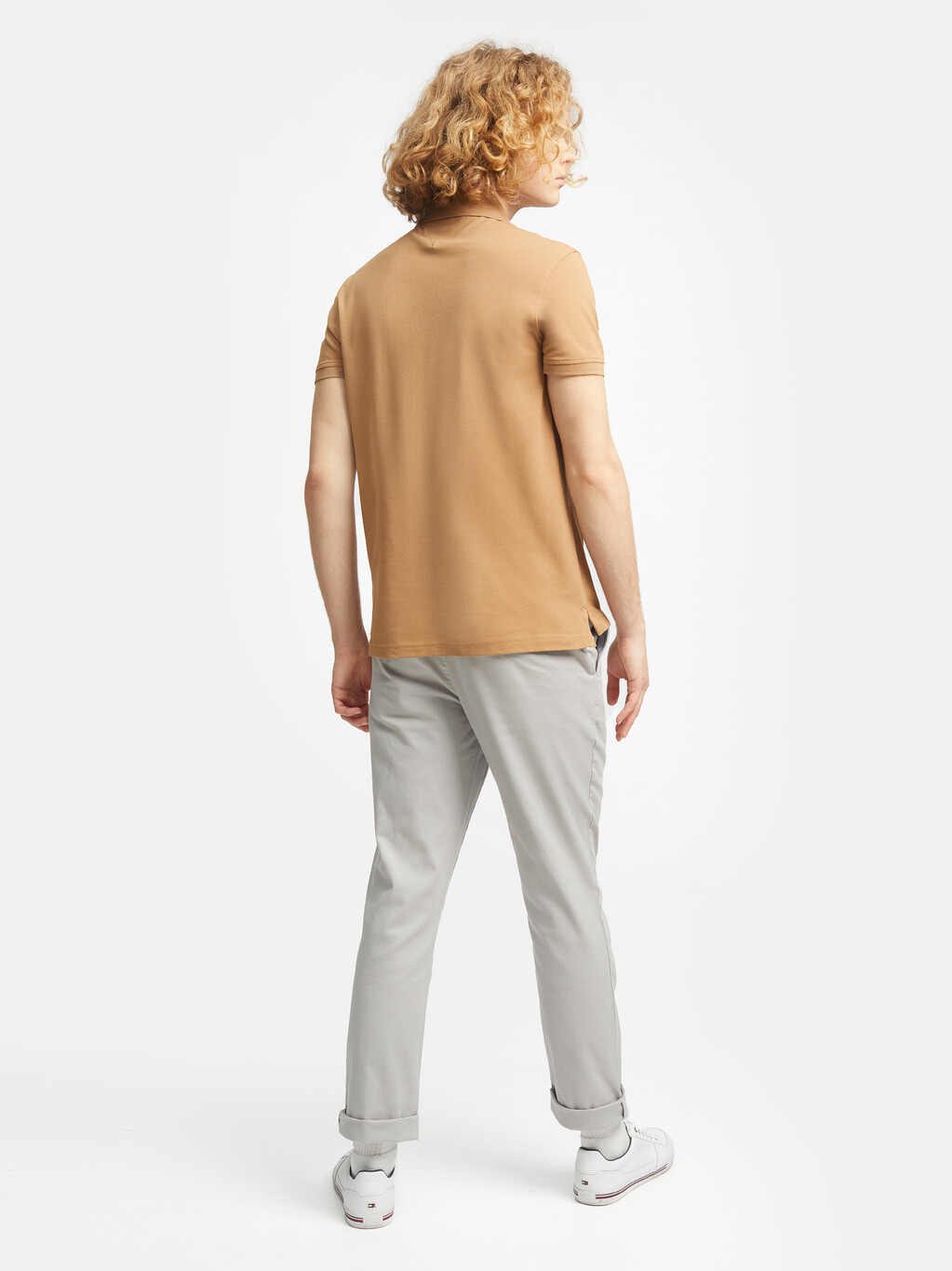 1985 Collection Slim Fit Polo, Countryside Khaki, hi-res