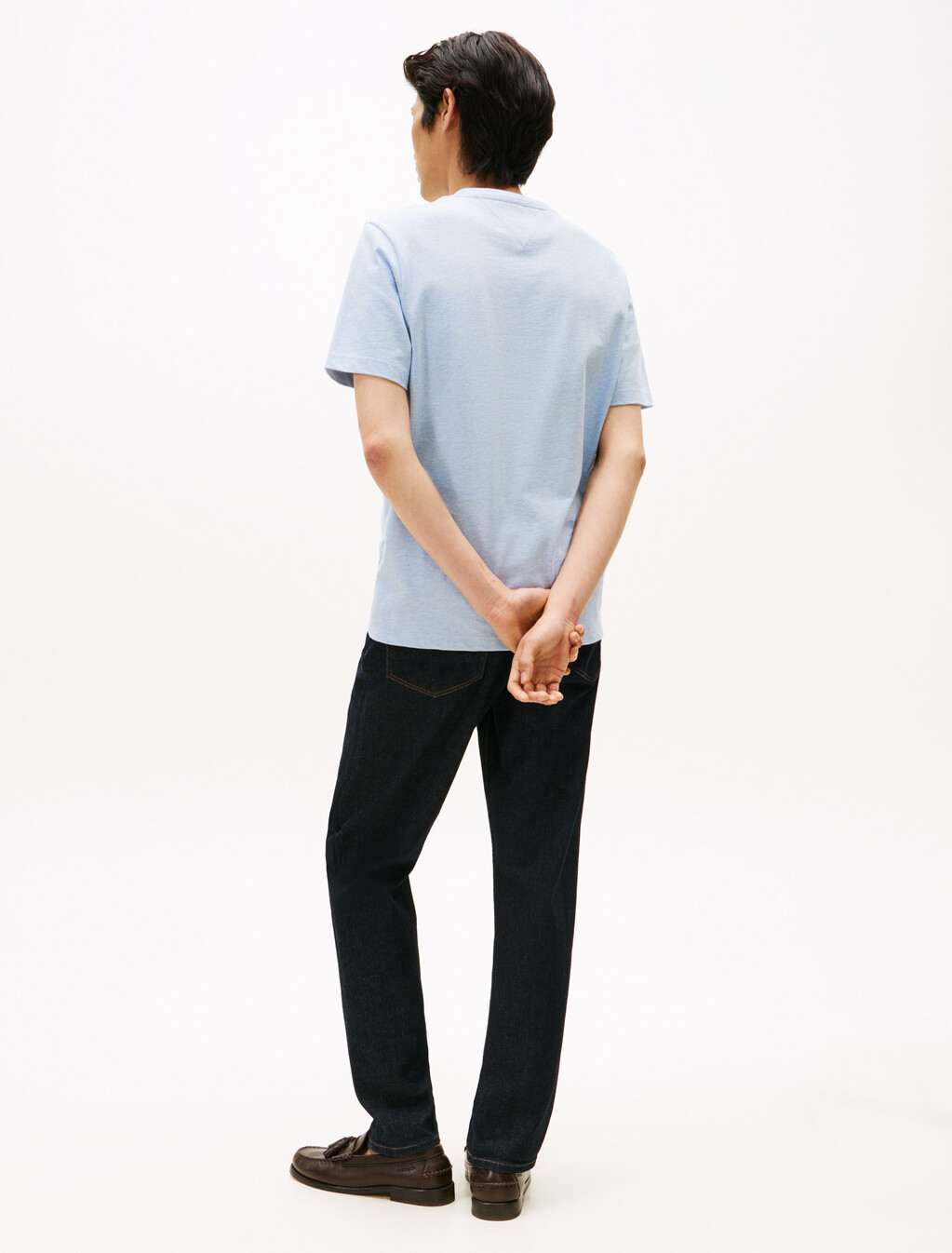 Hilfiger NYC T 恤, Heathered Blue, hi-res