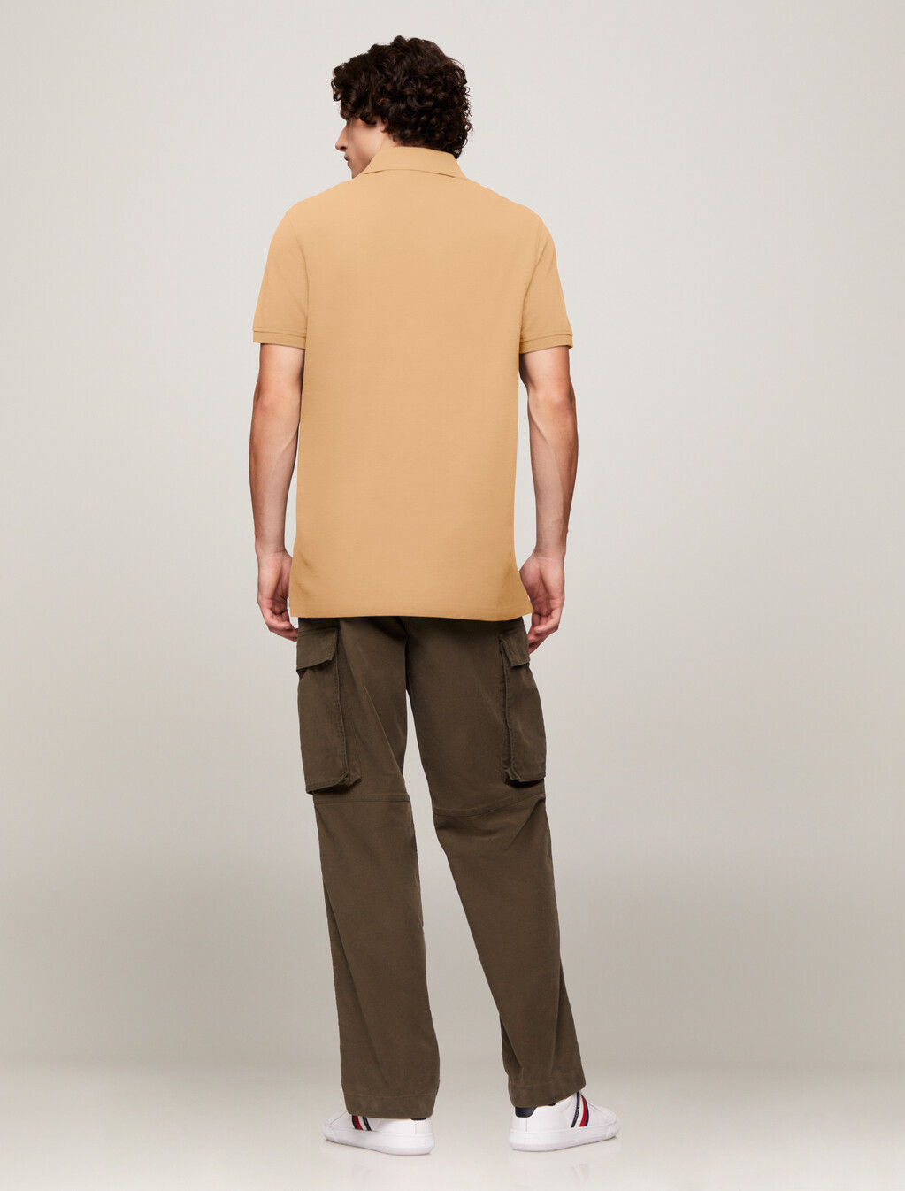 1985 系列修身 Polo 衫, Countryside Khaki, hi-res