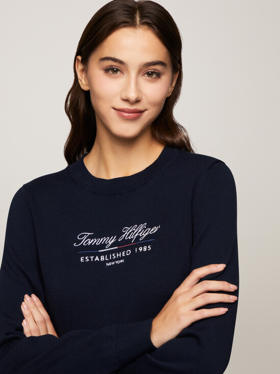 Script Logo Sweater