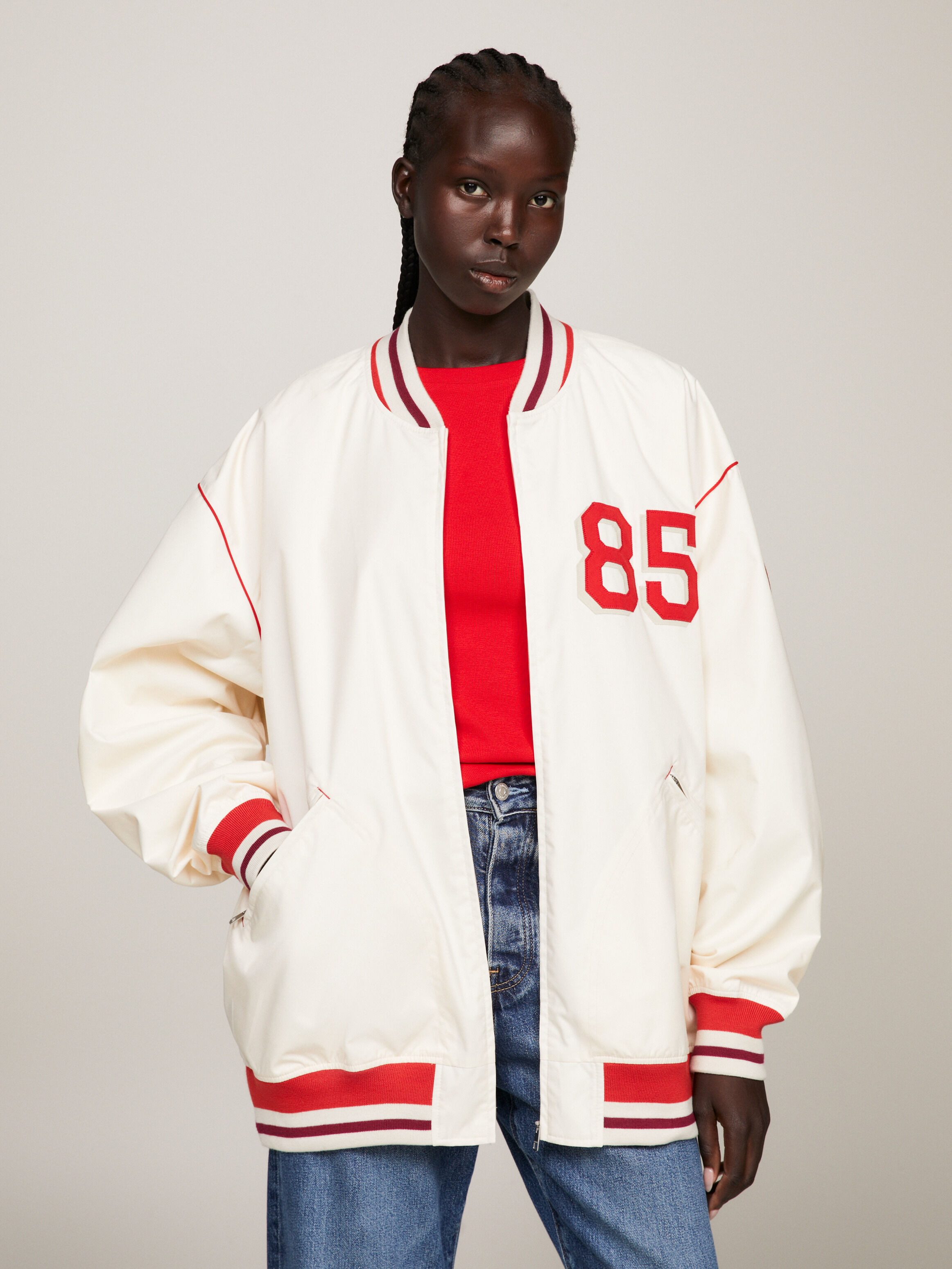 Tommy hilfiger jeans 2025 bomber jacket