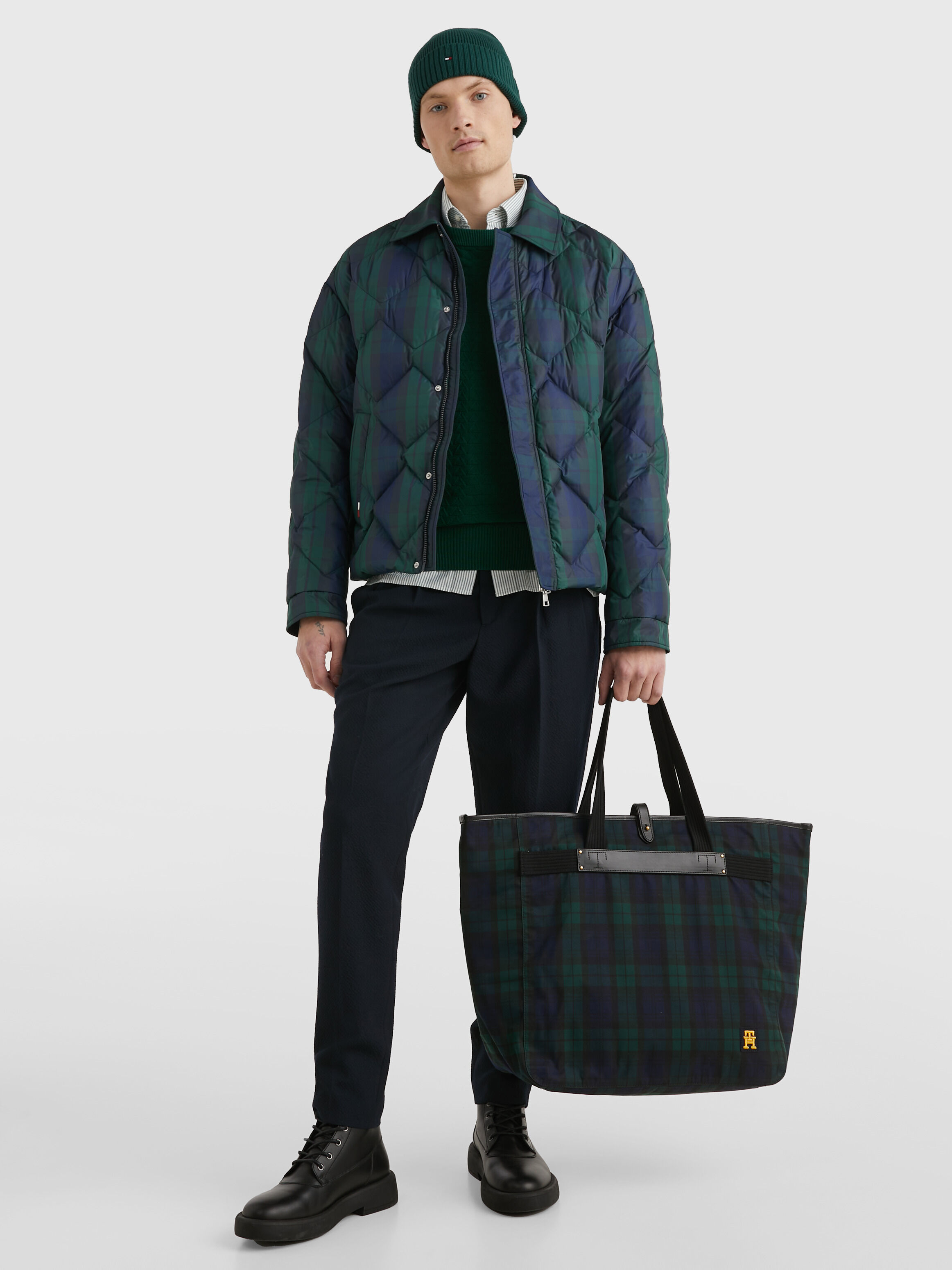 Tartan outlet plaid bag