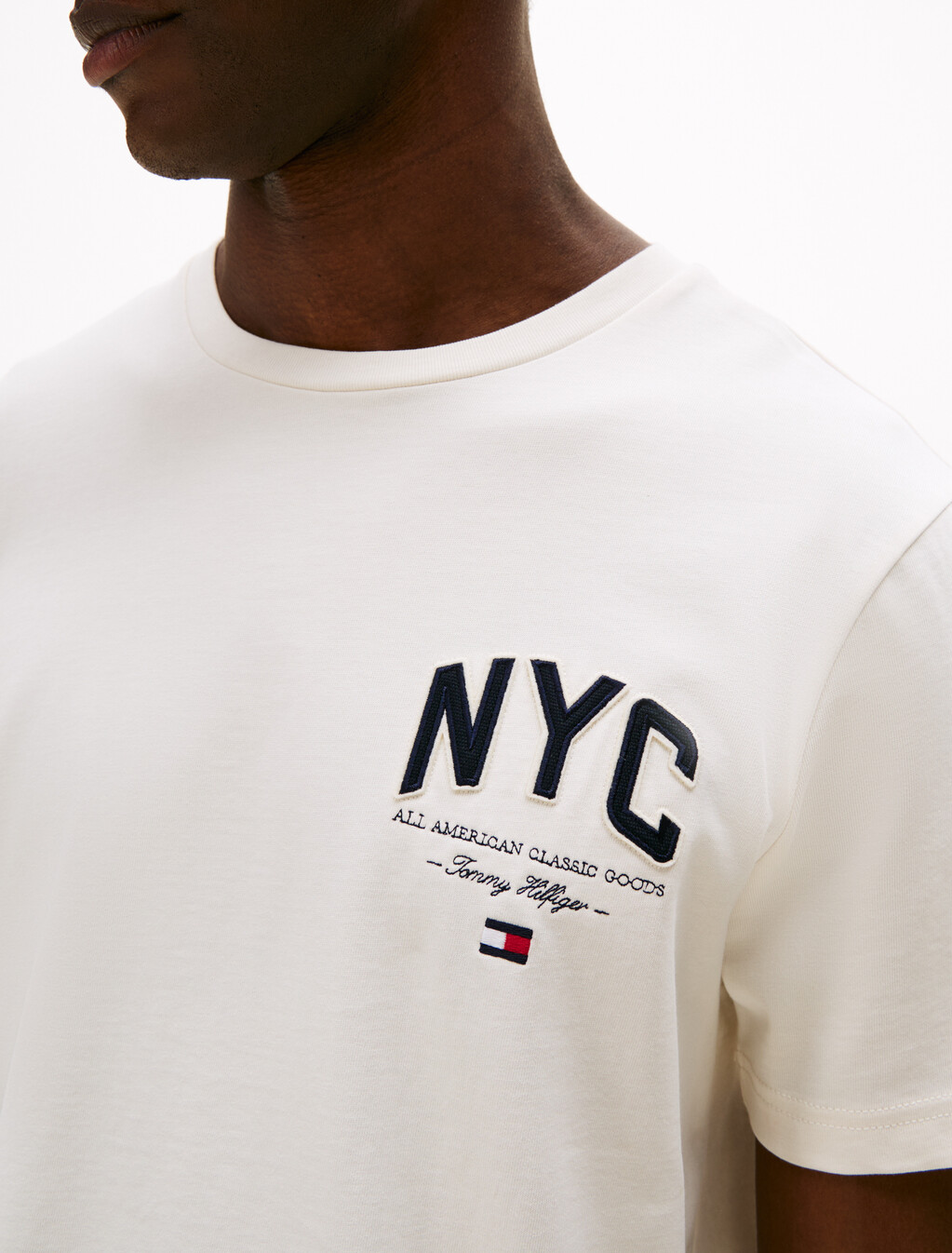 Hilfiger NYC T 恤, Ivory Petal, hi-res