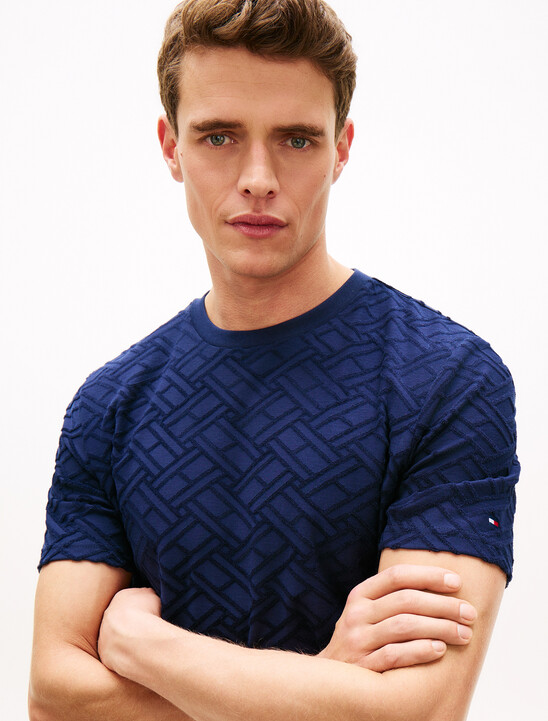 All Over Flag Jacquard T-Shirt