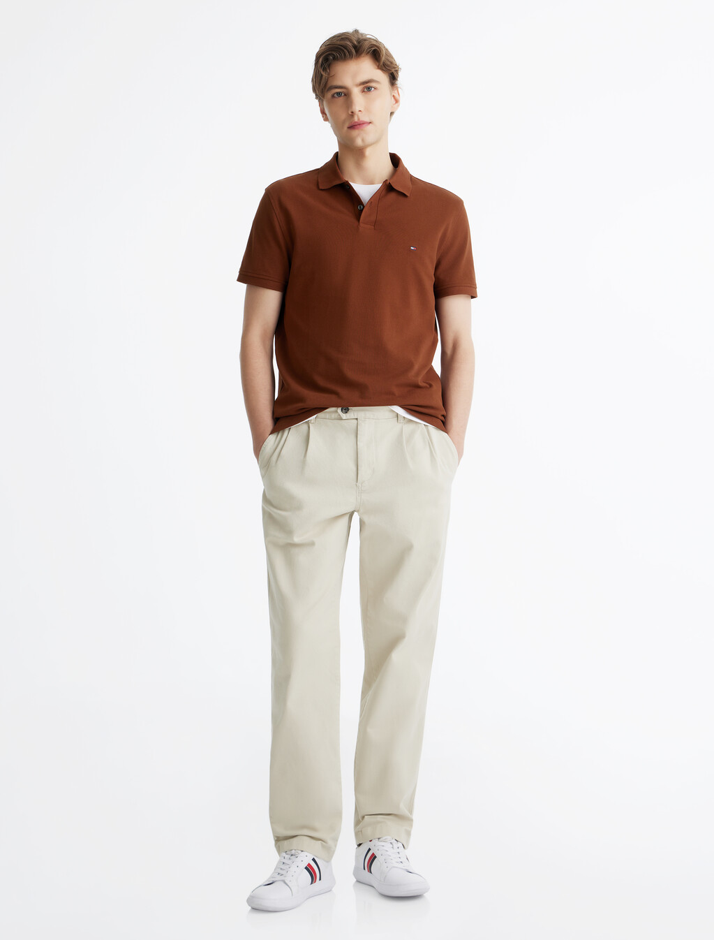 1985 標準版型 Polo 衫, Rich Mocha, hi-res