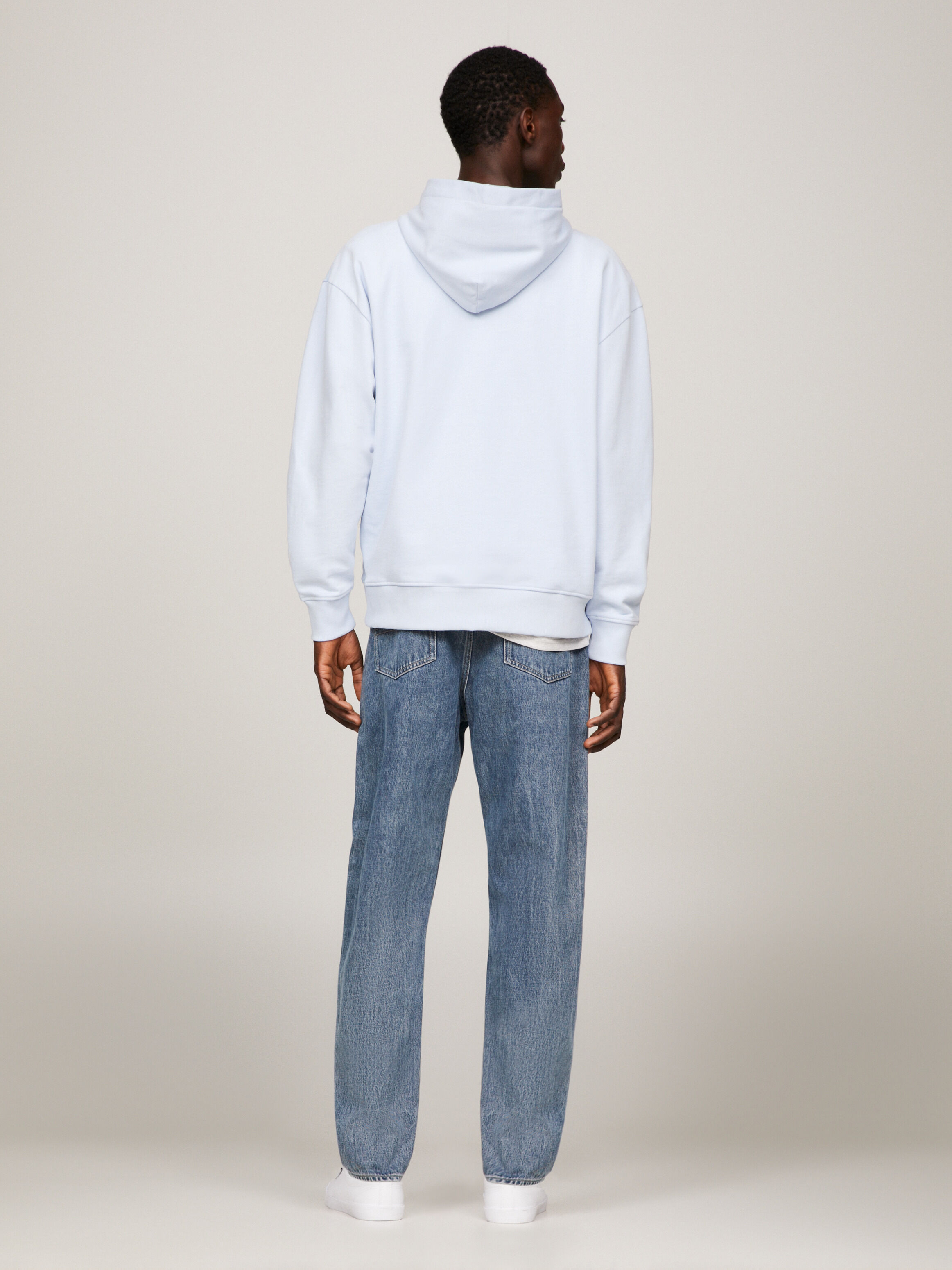 Tommy denim hoodie online