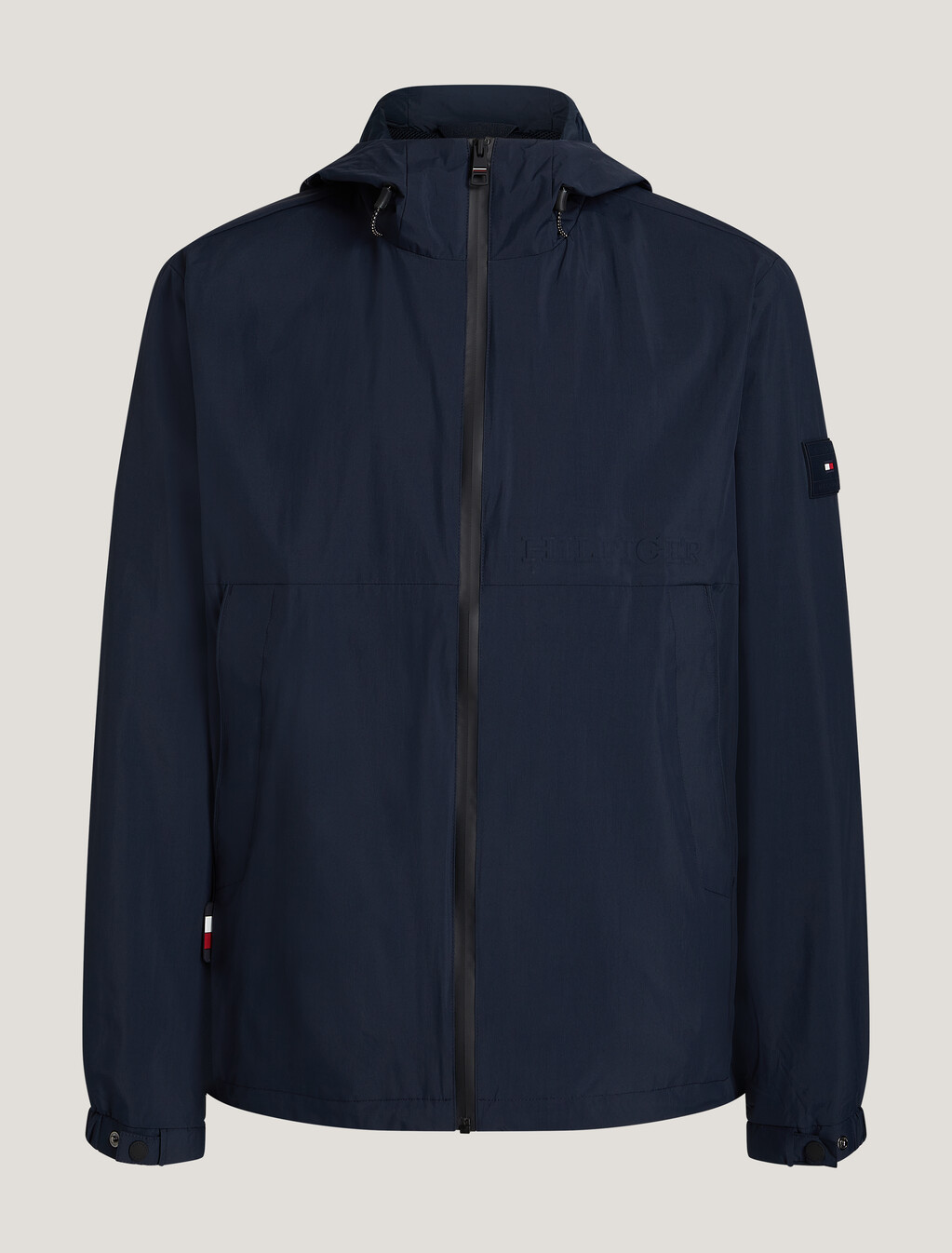 Water Resistant Packable Hooded Portland Jacket, Desert Sky, hi-res