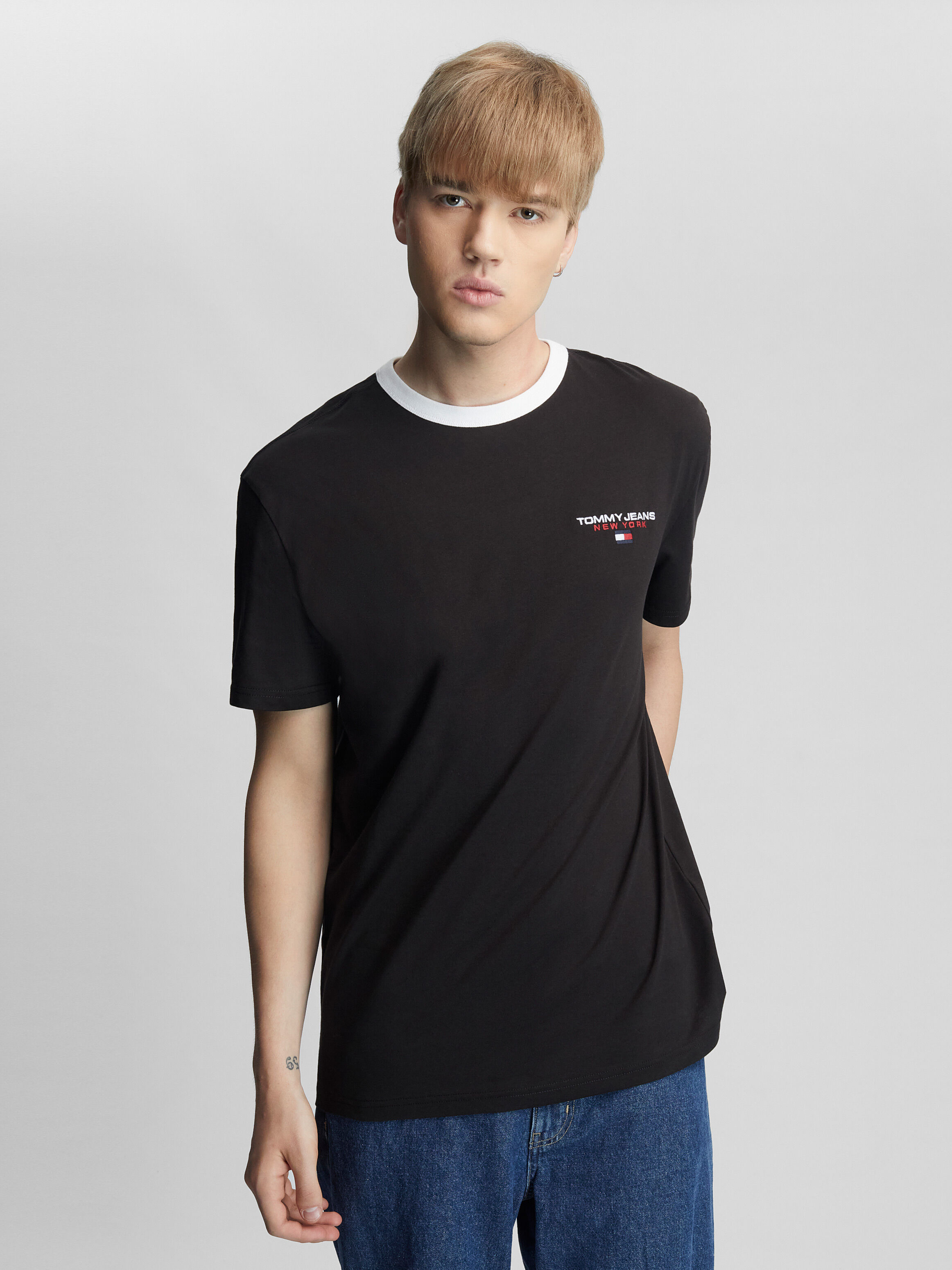 Tommy jeans t shirt new arrivals black
