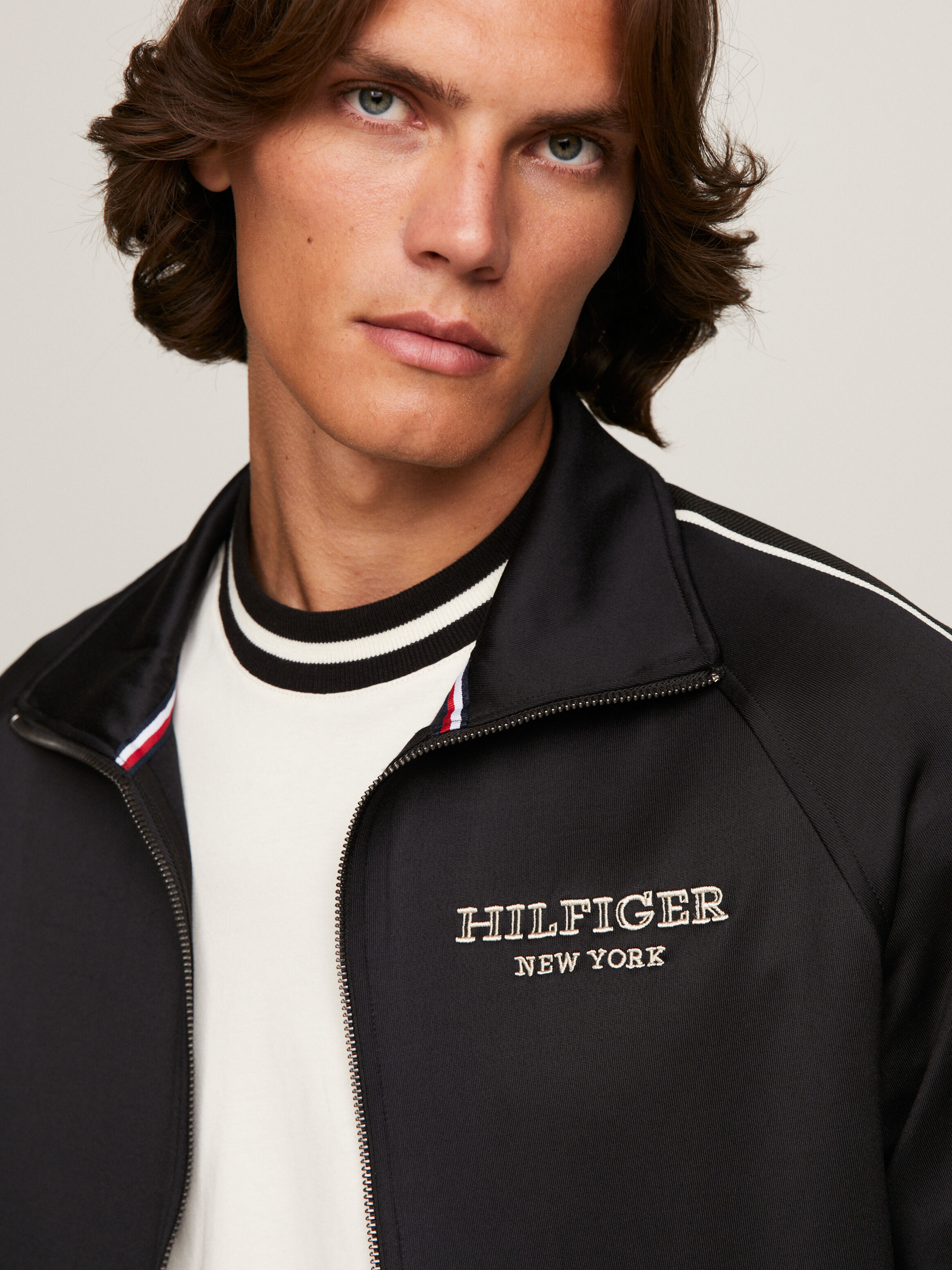 Track jacket 2025 tommy hilfiger