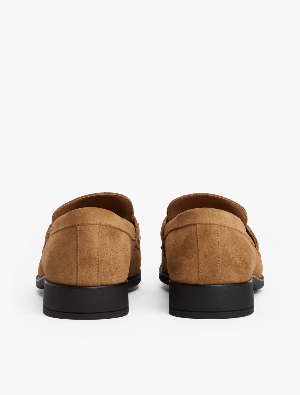 Suede Fringe Horsebit Loafers, Safari Canvas, hi-res