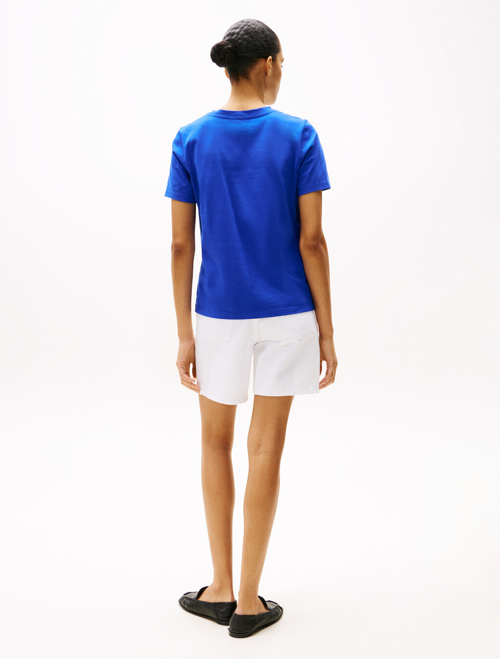 Contrast Flag T-Shirt, Noble Blue, hi-res