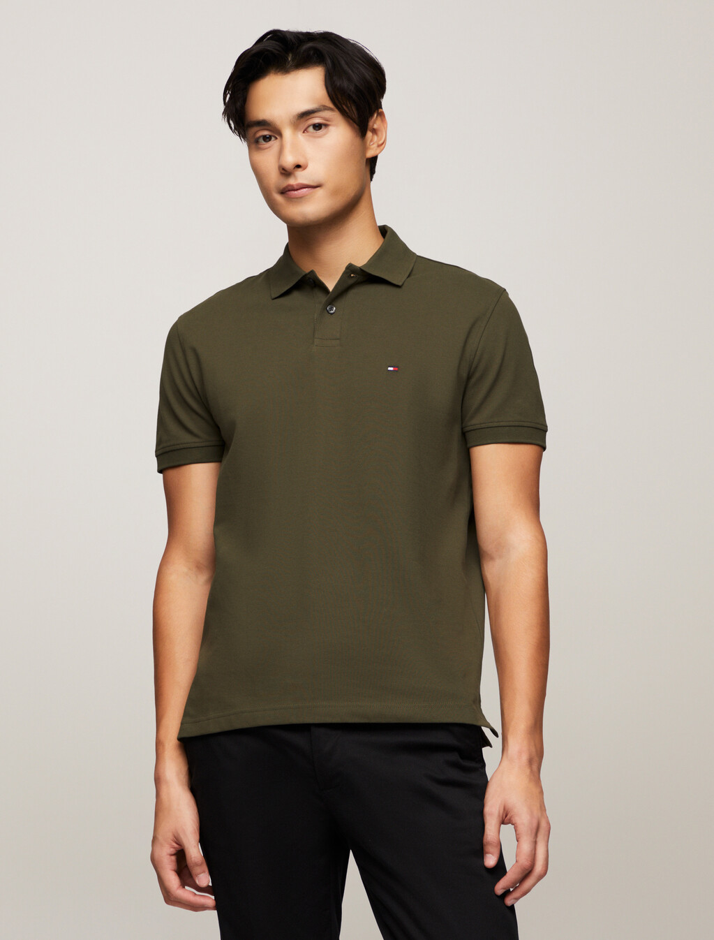 1985 標準版型 Polo 衫, Army Green, hi-res