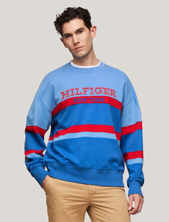 Hilfiger Monotype 拼色運動衫