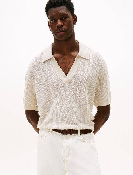 The APXGP Collection Polo Shirt With Linen