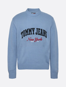 Varsity Crewneck Sweater, Colorado Blue, hi-res