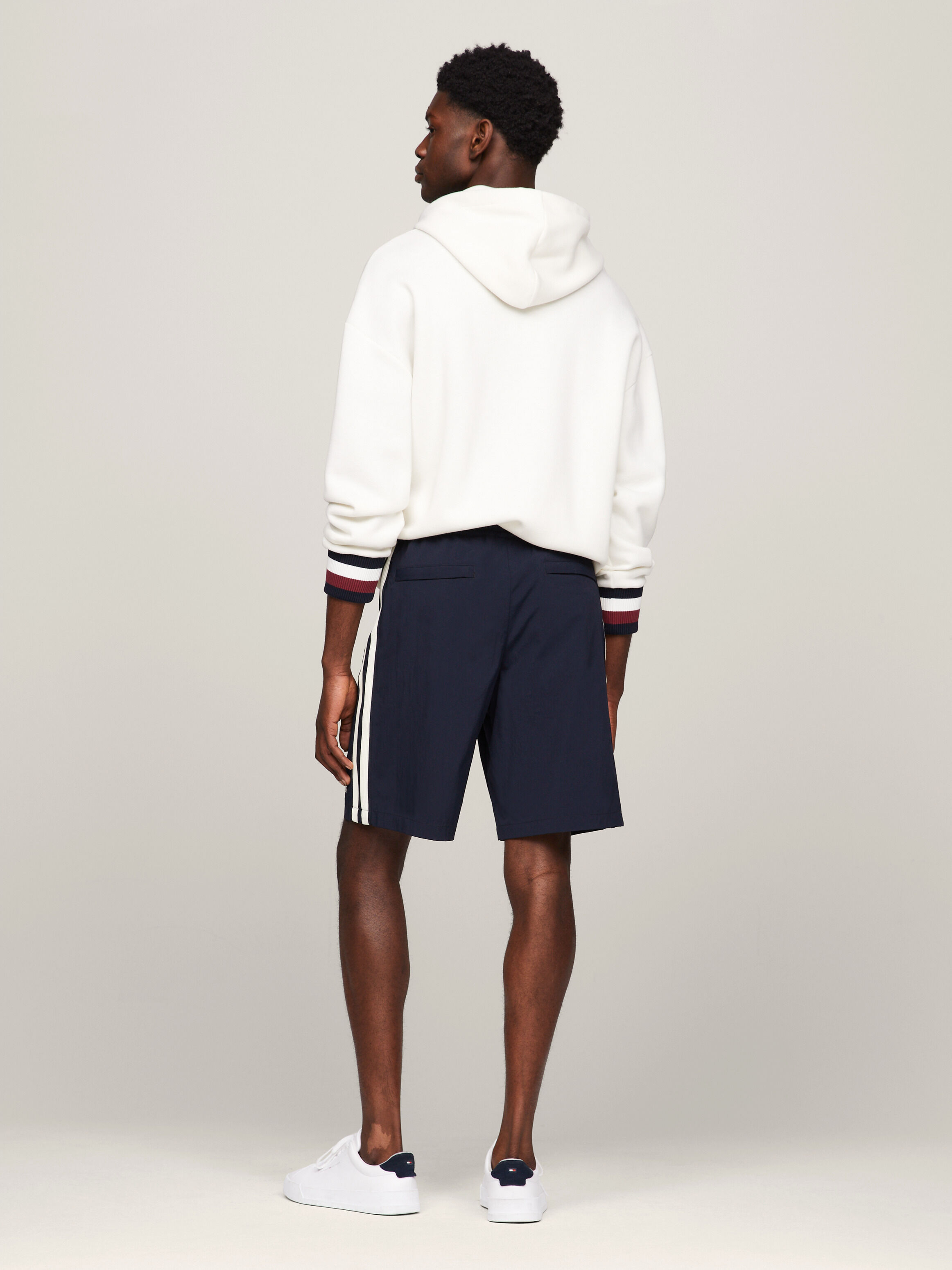 Logo Embroidery Bermuda Shorts