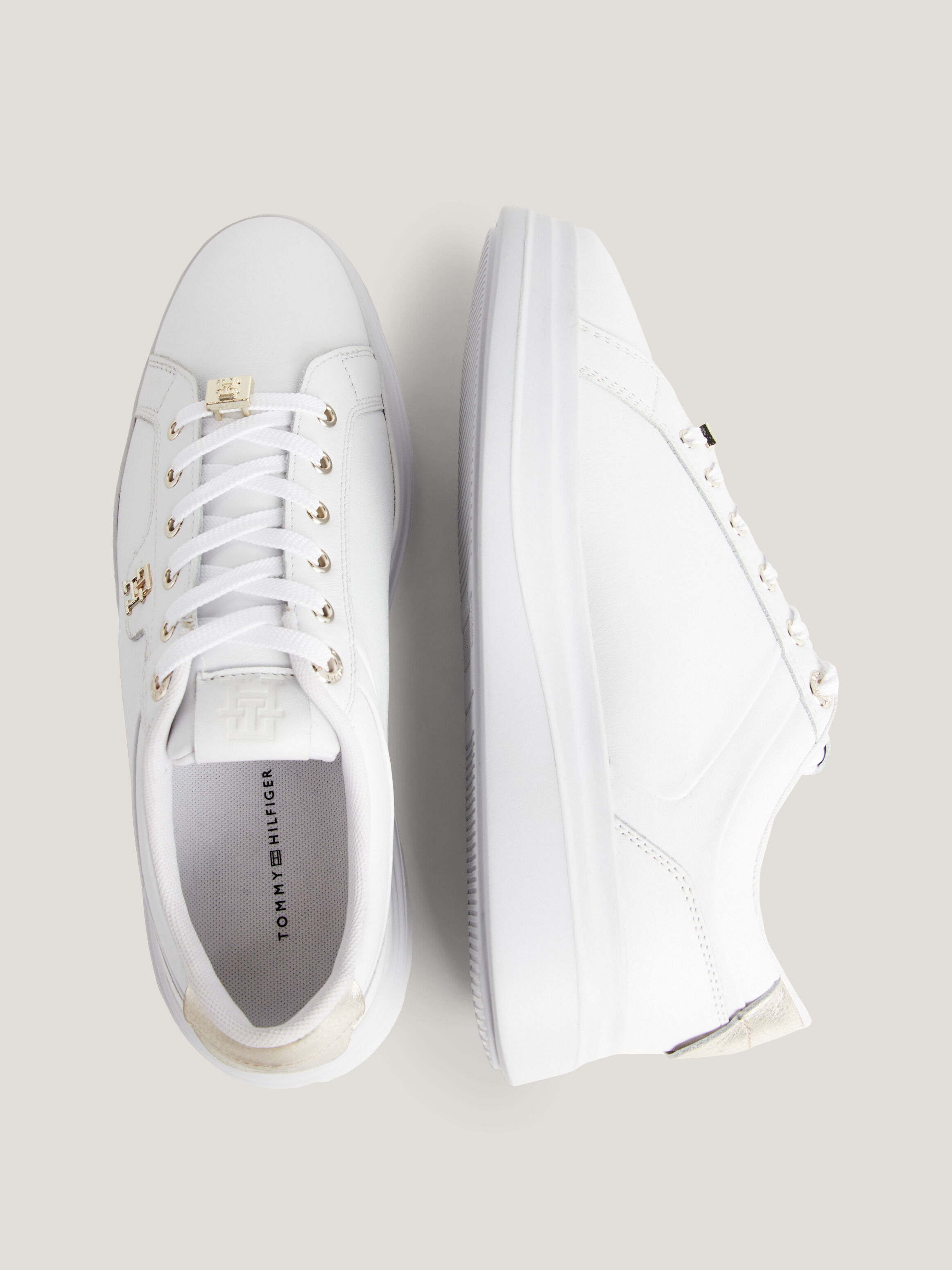 Tommy hilfiger clearance court trainers