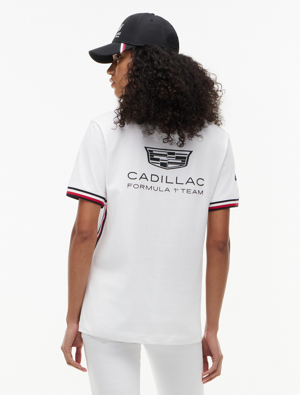 TH x Cadillac Formula 1&reg; Team Replica T-Shirt, White, hi-res